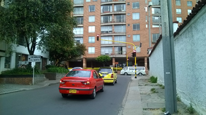 Semáforo de la Carrera 3 B con Calle 62