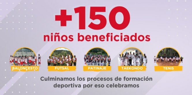 Más de 150 niños beneficiados