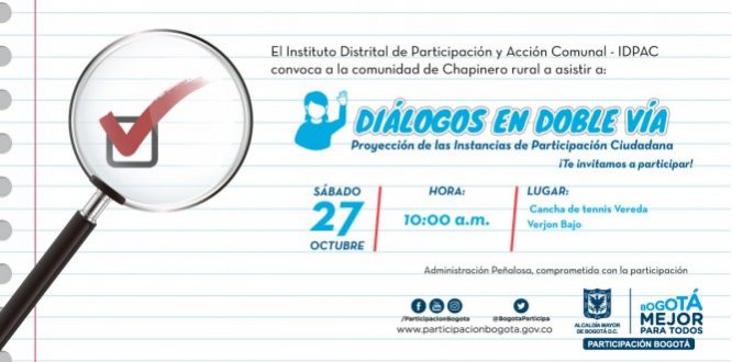 un espacio para manifestar sus opiniones  y sugerencias frente al accionar de las entidades