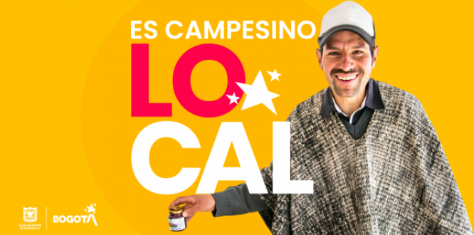 Pieza gráfica informativa Revisa aquí los resultados del Programa de Corazón Productivo Rural “Es Campesino Local”