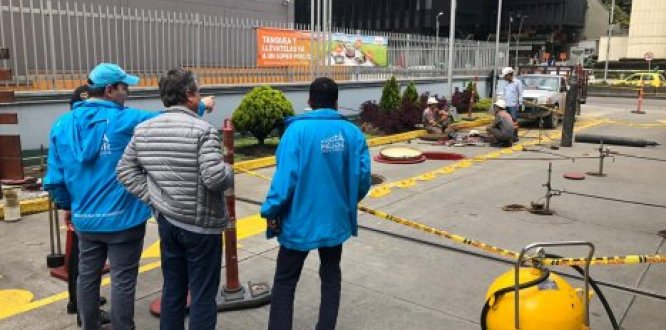 Sellada estación de servicio Terpel de la carrera séptima con calle 40 por fuga de combustible