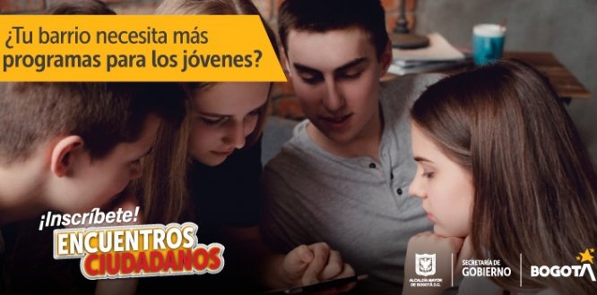 Invitación a participar en Encuentros Ciudadanos