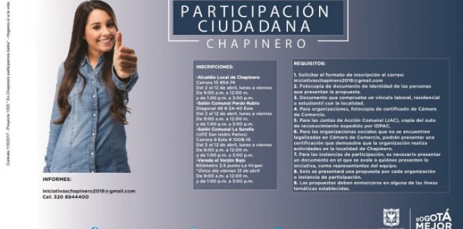 Alcaldía Local fortalece la participación ciudadana