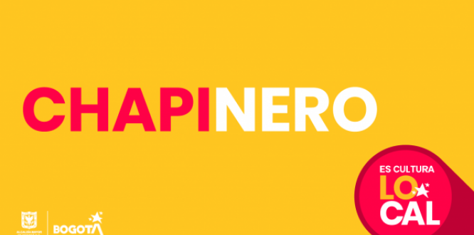 Pieza gráfica con el logo de Chapinero “Es Cultura Local será, sin duda, la estrategia más ambiciosa que cualquier ciudad de Colombia ha estructurado para la reactivación económica de este sector, de los más afectados en esta pandemia. Gracias al compromiso de los alcaldes locales, la recuperación productiva se hará desde los barrios y desde los parques donde se vive y se siente la cultura como sello propio de la ciudadanía bogotana. Es un esfuerzo gigantesco de toda la ciudad que se ha estructurado y financiado desde lo local”, afirmó José Dav