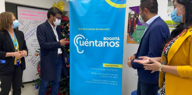 Chapinero cuenta con nuevo punto de servicio en salud 'Cuéntanos Bogotá'