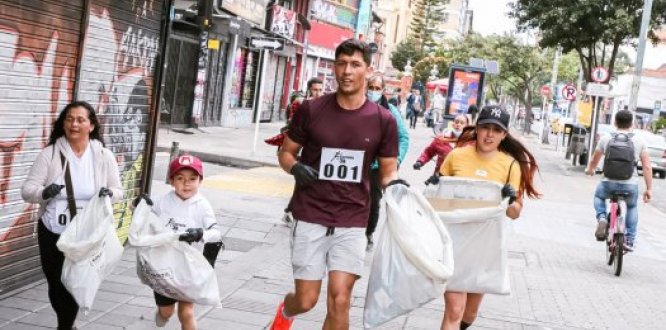 ¡Chapinero realizó otra jornada de plogging!  