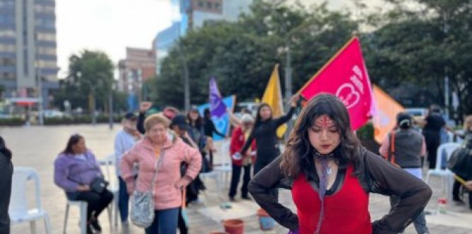 Foto de jornada con mujeres