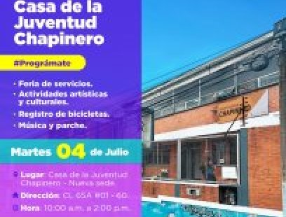 Reapertura de la Casa de la Juventud de Chapinero