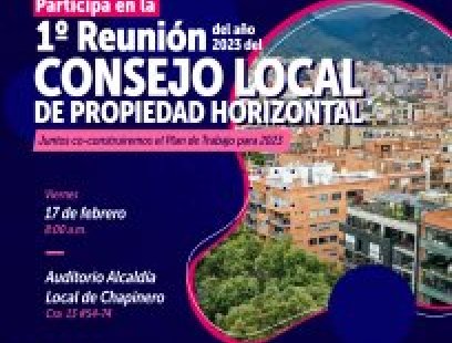 1er reunión del Consejo Local de Propiedad Horizontal