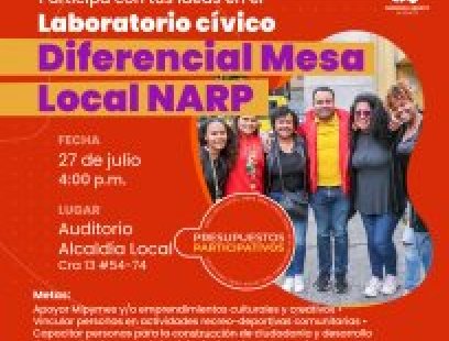 Laboratorio Cívico Diferencial con la Mesa Local NARP