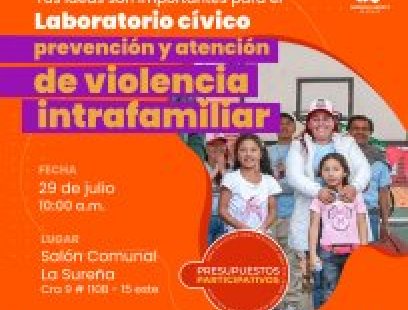 Laboratorio Cívico sobre Prevención y Atención de Violencia Intrafamiliar