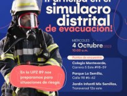 Simulacro Distrital de Evacuación