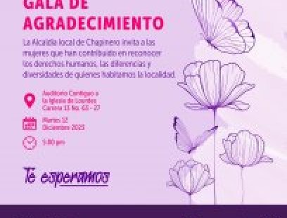 Gala de agradecimiento a las mujeres
