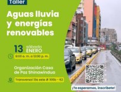 Taller de aguas lluvia y energías renovables 