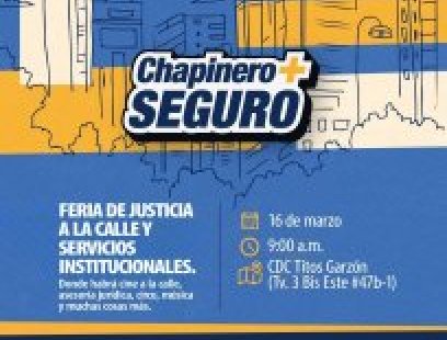 Feria: Justicia a la calle y servicios institucionales