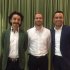 Foto de los tres candidatos