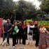 Foto de evento sobre el estado de Oaxaca en el parque de la 93